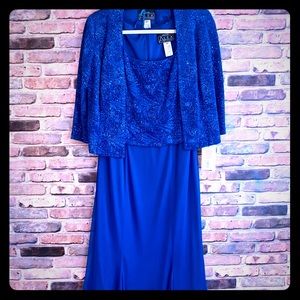 💙BEAUTIFUL TEAL EVENING DRESS💙 sz 8P